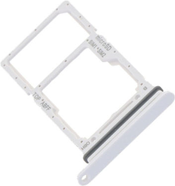 Handy SIM/SD-Kartenhalter Dual Sim Dual Sim Tray Samsung Galaxy A26 A266 Weiß