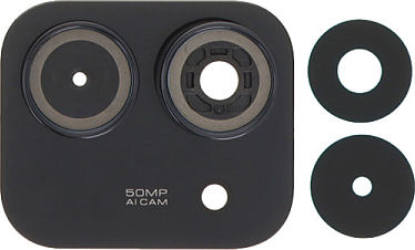 Стъкло За Камера Рамка Back Camera Lens Bezel Xiaomi Redmi 15c 4g 15c 5g Midnight Black