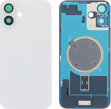 Full Back Cover Magsafe Magnet Rear Cover Apple iPhone 16 Plus White