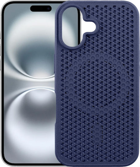 Idol 1991 Air Задна корица Силикон Син (iPhone 16 Plus)