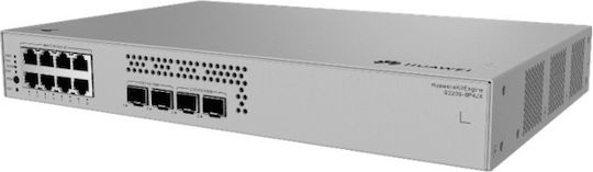 Huawei S220S-8P4J Managed L2 Switch with 8 Gigabit (1Gbps) Ethernet Ports and 4 SFP Ports