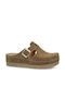 Comfort Way Shoes Γυναικεία Ανατομικά Σαμπό Καφέ