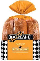 Katselis Sandwich Buns 480g 6pcs Katselis Sandwich Buns 480g 6pcs