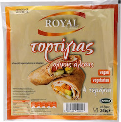 Royal Тортила От Пълнозърнесто Брашно 25см 245гр 4 Бройки