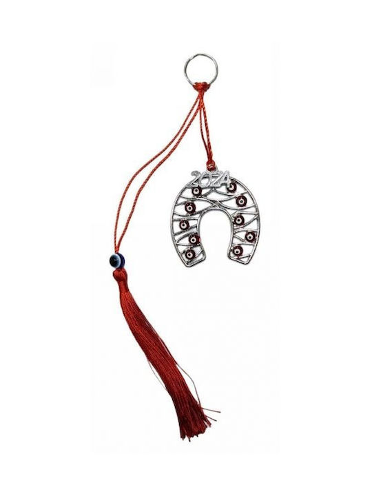 Kostibas Fashion Hanging Lucky Charm Silver 3pcs