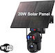 Cameră Supraveghere Wifi 3K Ultra HD Zoom 20x Cameră Dublă Încărcare Solară Rotire Controlată prin Aplicație IP66 Rezistentă la Apă