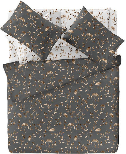 Saint Clair Amor Σετ Υπέρδιπλο 4τμχ 160x200+32εκ. με Λάστιχο Golden