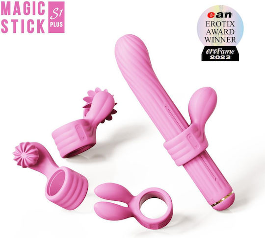 Otouch Toys Κλειτοριδικός Δονητής με Απομακρυσμένο Έλεγχο 20cm Ροζ