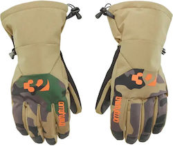 Thirty two Mittens Men's Ski & Snowboard Gloves Green
