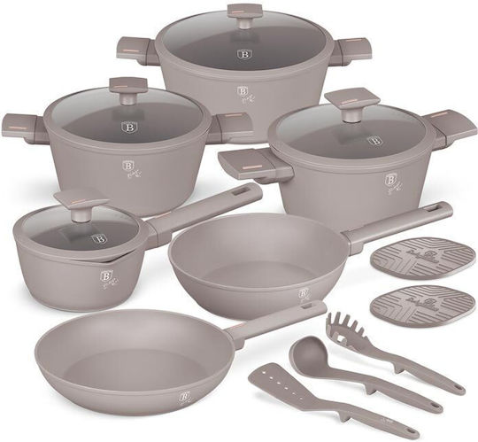 Berlinger Haus Cookware Set from Aluminum with Non-stick Coating 6pcs