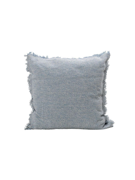 Espiel Espiel Sofa Cushion 100% Cotton Blue 40x40cm