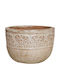 Marhome Planter Ceramic Brown 42x42x29cm.