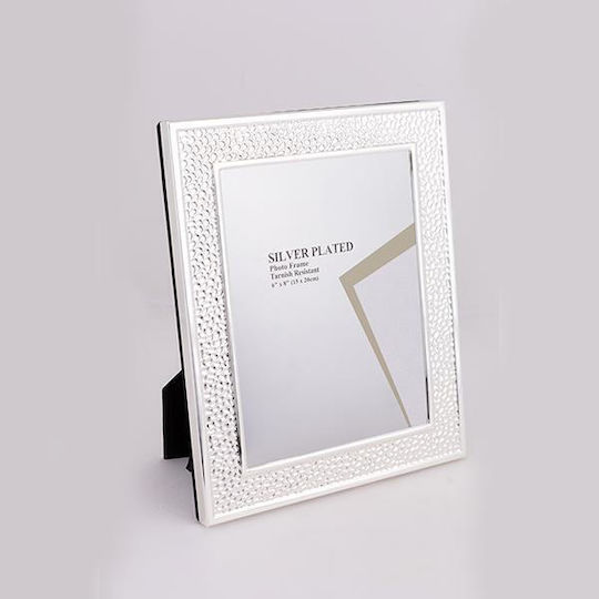 Metallic Photo Frame with Gray Frame 2 Pieces