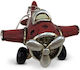 Christening Favor with Keychain Airplane made of Metal Α078