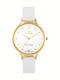 G.Rossi Women's Watch with Gold Leather Strap
