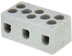 Клема Порцелан 3p 8mm² 10a 600 C 1038 Frh 02.024.0170 10 Бройки