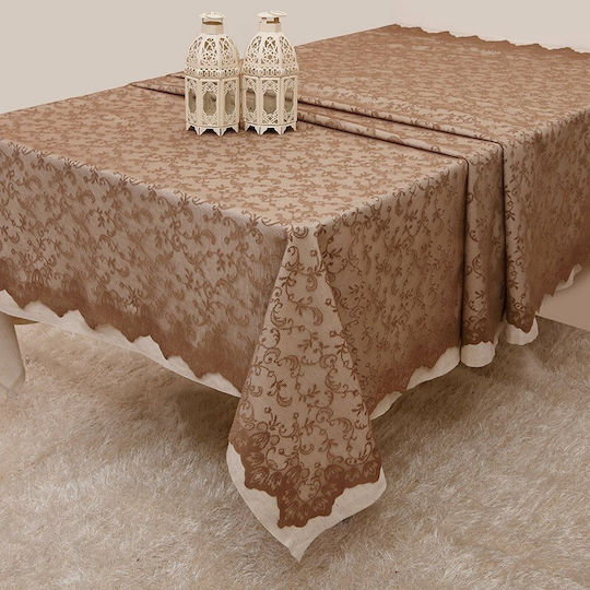 Anna Riska 2331 Platzdeckchen Stoff Beige 37x50cm 4Stück Anna Riska 2331 Platzdeckchen Stoff Beige 37x50cm 4Stück
