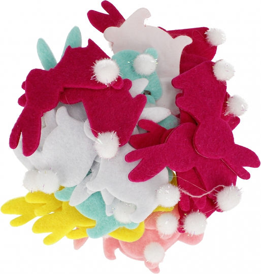 Craft with Fun Πασχαλινό Διακοσμητικό Στοιχείο για DIY Κατασκευές 24τμχ 12x18εκ.