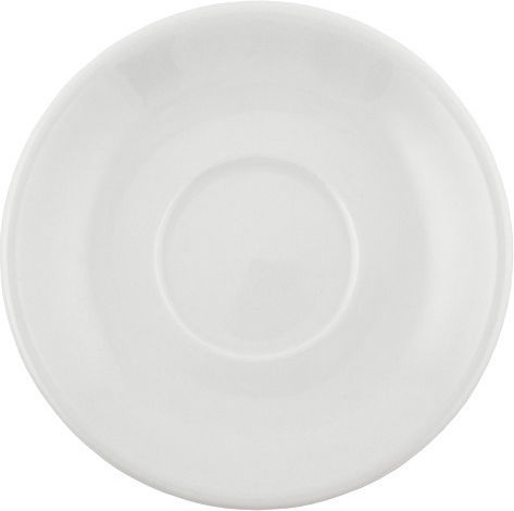 Max Home Cup Saucer Porcelain PS27 White (6pcs)
