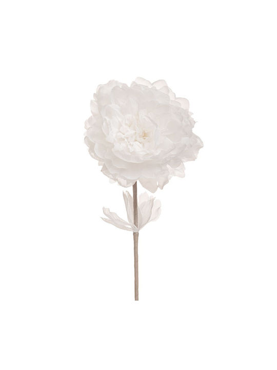 Peony White 63cm 4 Pieces Iliadis