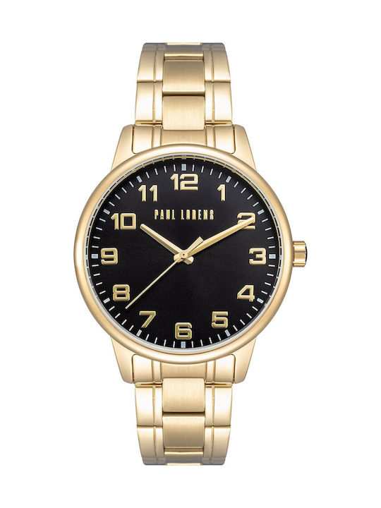 Paul Lorens Мъжки Часовник 42mm На Батерия с Че...
