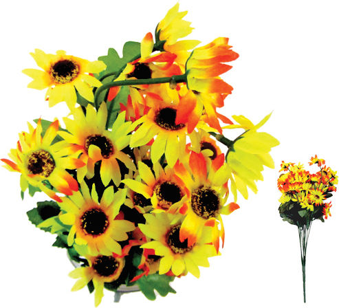 Bouquet of Artificial Flowers 6 Pieces AGC