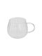 Atmosphera Mug Glass Transparent 350ml 6pcs