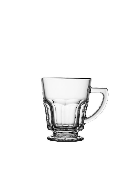 Espiel Casablanca Κούπα Γυάλινη Διάφανη 260ml 2τμχ