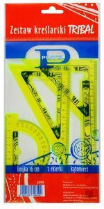 Pratel Set Instrumente Geometrice 16cm