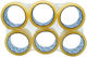 Justnote Ταινία Συσκευασίας Groovy Αθόρυβη 48mm x 60m Διάφανη 6τμχ