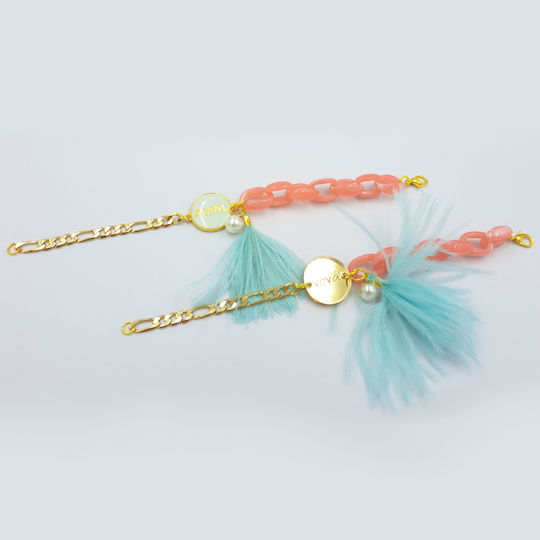 Kymi Taufe Anhänger Armband MN026 Mehrfarbig Verschiedene Designs 1Stück MN026