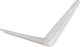 Strend Pro Raft de colț Robust din Metal în Culoare Alb 150x200mm 1buc 2210983