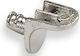Eurofit Eckregal Metallisch in Silber Farbe 5mm 1Stück 231060.0036