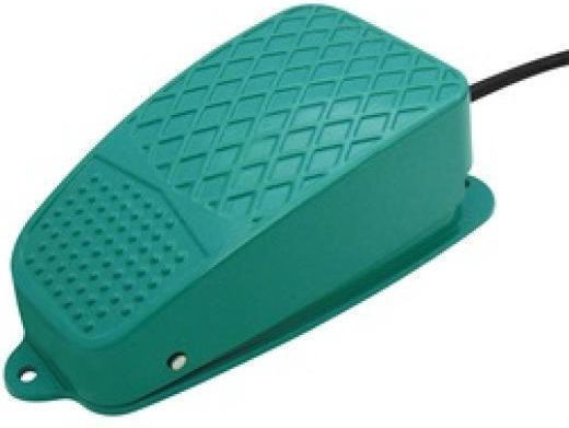 Cntd On-Off switch Foot Silver 1pcs