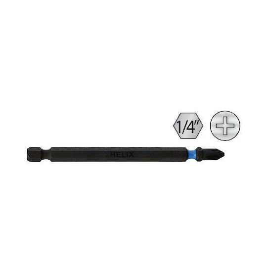 Helix Impact Torsion Screwdriver Bit Cross with Size PH3