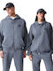 Men's Fleece Jacket with Gray Hood