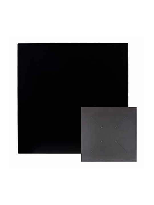 HomeMarkt Square Table Surface made of Particle...