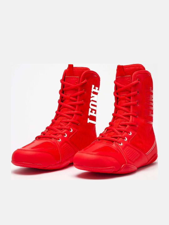Leone 1947 Boxing Shoes Red