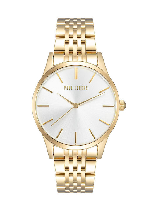 Paul Lorens Women's Watch with Gold Metal Bracelet
