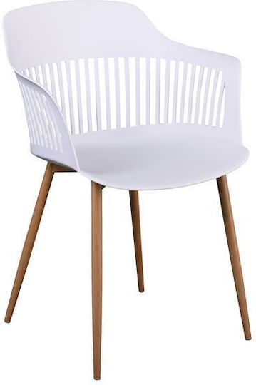 Polypropylen Louise ,Ν1 Natural / White 6Stück 53x59x82cm