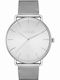Paul Lorens Women's Watch 42mm Battery with Silver Stainless Steel Bracelet