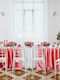Καρέκλα Catering Πολυπροπυλενίου Chiaviari Clear 4τμχ 45x51x91εκ.