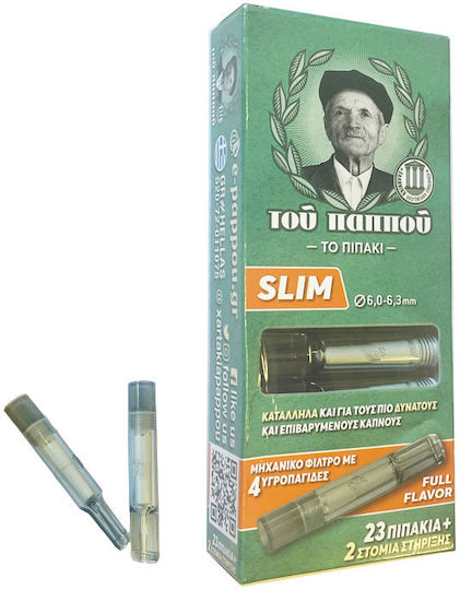 Του Παππού Πίπες Τσιγάρων Slim Τσιγαρο 59mm 23τμχ
