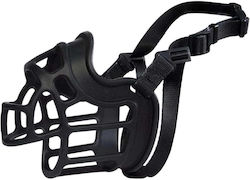 Silicone Dog Muzzle 12-20kg Size 30-34cm Black
