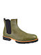 Leather Green Men's Boots