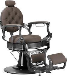Barber Equipment Καρέκλα Κουρείου Καφέ με Ρυθμιζόμενο Ύψος Barber Equipment Καρέκλα Κουρείου Καφέ με Ρυθμιζόμενο Ύψος