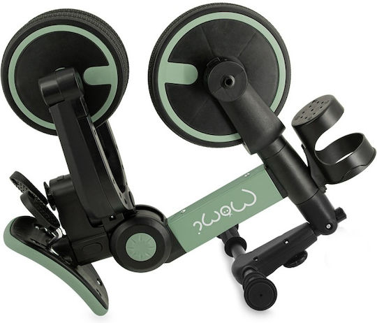 Momi Foldable and Convertible 3 in 1 Kids Tricycle for 18 Months Green