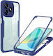 Techsuit ColorVerse 360 Vollschutz Silikon Blau...