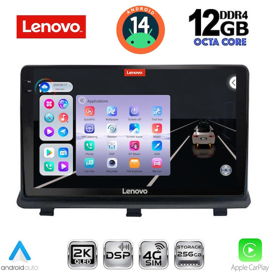 Lenovo Car Audio System for Opel Antara BMW X1 / X3 / X4 2006-2016 (Bluetooth/USB/WiFi/GPS/Apple-Carplay/Android-Auto) with Touch Screen 9"