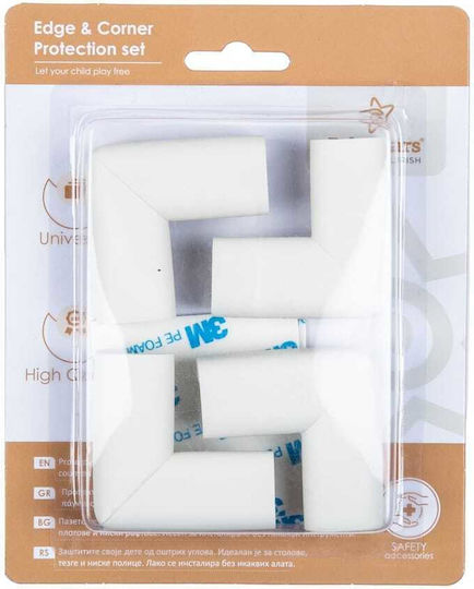 Bebe Stars Γωνία Προστασίας από Αφρώδες Υλικό σε Πράσινο Χρώμα 4τμχ
